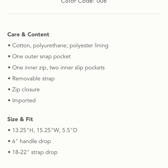 Brand new camo Anthropologie tote! - Picture 16 of 16